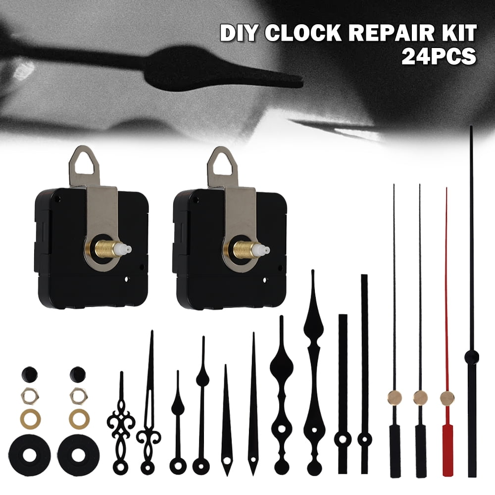 HOTBEST Silent Quartz Clock Movement, Clock Mechanisms Battery Powered