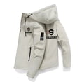 thumbnail image 4 of Chaqueta con capucha para hombre, abrigo de algodón a prueba de viento con cremallera, parka gruesa y cálida, estilo informal, novedad de invierno, 2024, 4 of 4