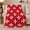 Peppermint Swirls, variant on Red Peppermint Swirl Candy Flannel Blanket with white pinwheel pattern, dots, bold holiday living room sofa accent Home Decor, cheerful Gift for Christmas decor fans
