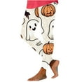 thumbnail image 4 of Wowcloth Women's Brushed Christmas Halloween Ankle Length Seasonal Printed Leggings S-XL, 4 of 7