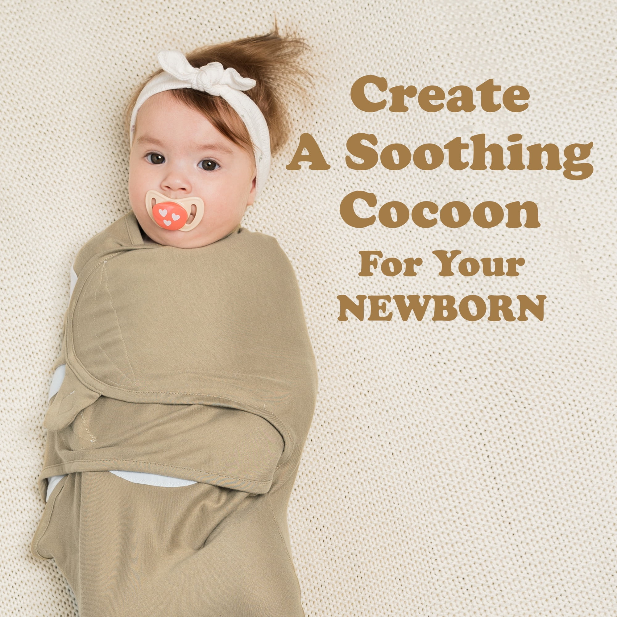 Baby Swaddles for Newborns - 3 Pack Baby Swaddles for 0-3 Months - Baby Swaddle Sleep Sack