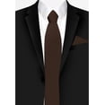 thumbnail image 4 of Men's Solid Color Zipper Necktie Ties - Many Colors Available, 4 of 7