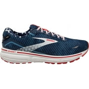 Brooks Men's Ghost 15 Running Shoes (Blue/White, 9 D US)