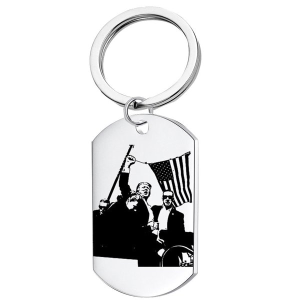 Llavero Trump America USA Freedom Trump Rally Shooter llavero regalo para amigos