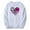 White, variant on AJ Lee Love Bites Logo Merch Crewneck Long Sleeve Streetwear Men Women Pullover Sweatshirts