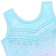 thumbnail image 5 of Girls Diamond Gymnastics Leotard Gradient Pink Dance Clothes, 5 of 5