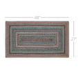 thumbnail image 2 of VHC Brands Multi Jute Rug Rect w/Pad 27x48, 2 of 7