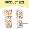 thumbnail image 2 of Clearance Under $10 Halloween Pumpkins Bats Rustic Orange & White Ultra Soft & Plush Throw Blankets Flannel Sofa Blanket Air Conditioning Cover Blanket, 2 of 8