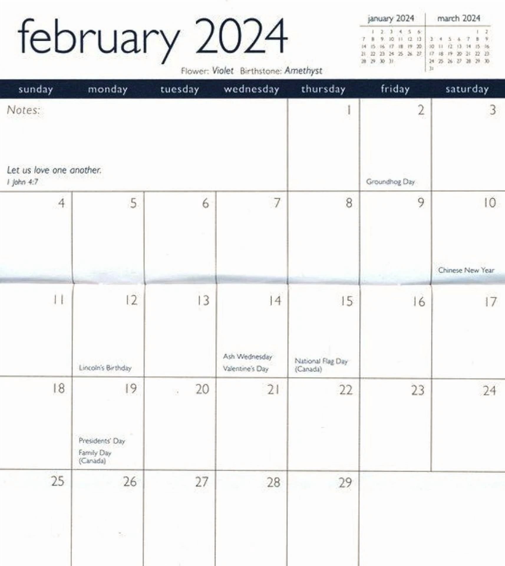 2024-2025 Every Day Is A Gift From God 2 Yearr Pocket Planner & Note Pad
