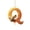 Q, variant on WIFKLSIIPG 26 Surname Letter Holiday Ornaments 2D Acrylic Ornaments 26 Surname Letter Ornaments for Family Ornaments 26 Surname Letter Ornaments
