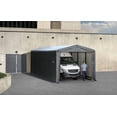 thumbnail image 2 of ShelterTube Wind and Snow-Load Rated Garage, 12x23x10 Gray, 2 of 9