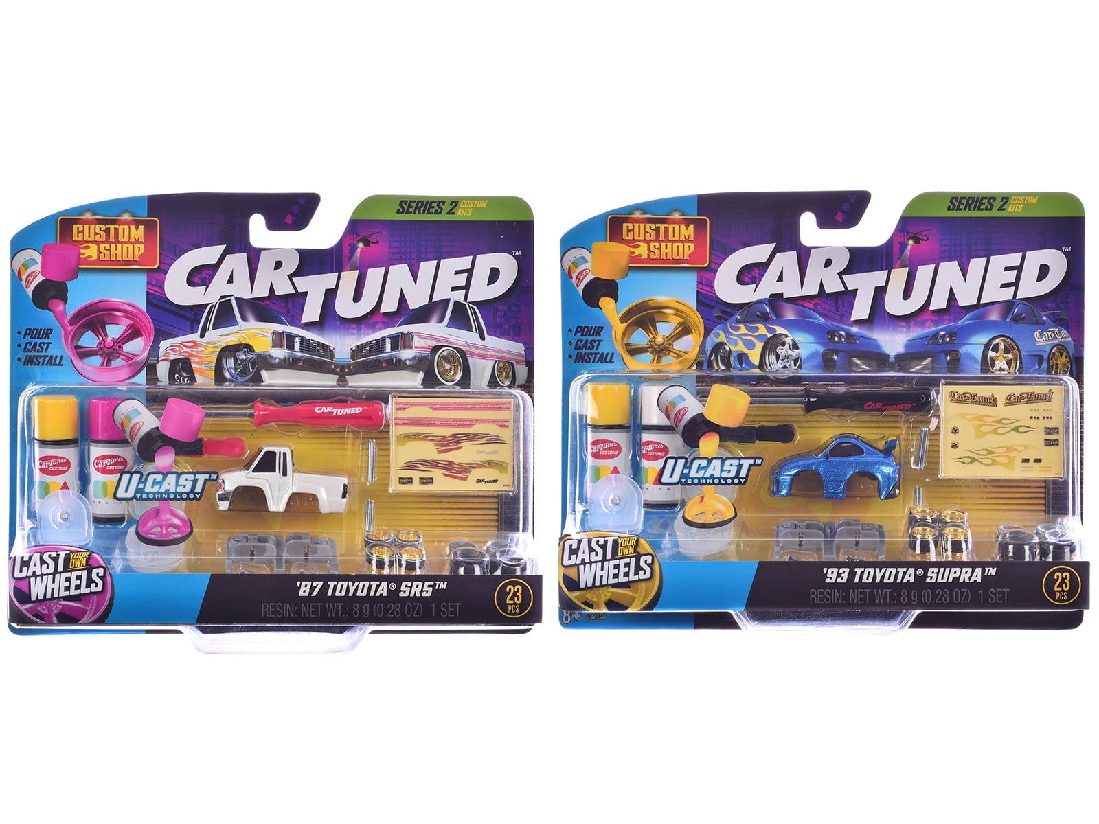 JDM Tuners Series 2 Set of 8 Pieces Diecast Model Cars by CarTuned