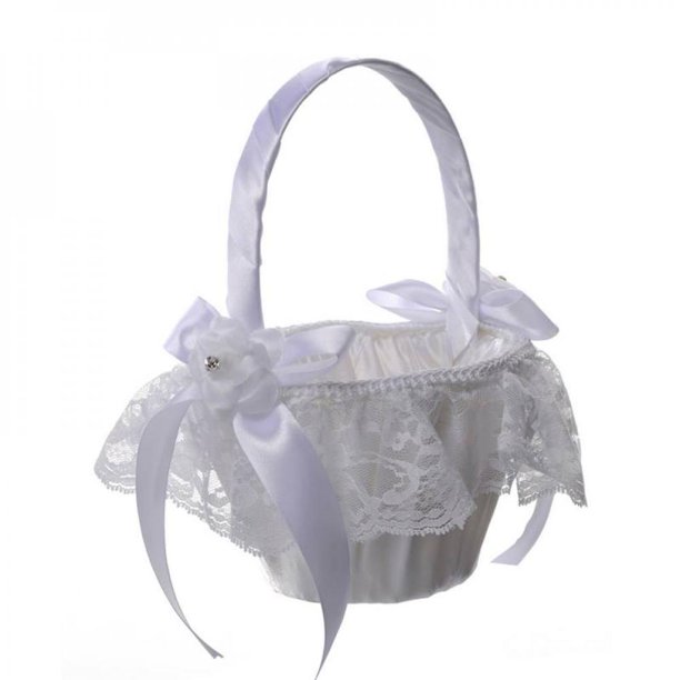 Flower Girl Basket Set Cute Cherish Wedding Flower Baskets