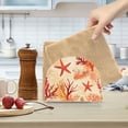 thumbnail image 2 of Yayeee Napkin Holder for Table Set of 2 Kitchen Paper Tissue Organization, Red Starfish, 2 of 8