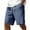 Blue, variant on VBVC Men's and Men's Plus Drawstring Sweat Shorts with Pockets,Summer Stretchy Lightweight Athletic Shorts For Men,Black,S-5XL