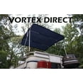 thumbnail image 3 of NAVY Vortex 4 Bow Bimini Top 8' Long, 85-90" Wide, 54" High, Pontoon / Deck Boat Complete Kit, Frame, Canopy, and Hardware (FAST SHIPPING - 1 TO 4 BUSINESS DAY DELIVERY), 3 of 4