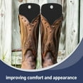 thumbnail image 3 of LOLIPPYY 4Pcs Black Boot Shaper Inserts for Tall Boots Boot Form Stabilizers with Wrinkle Prevention, 3 of 8