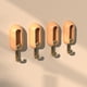 thumbnail image 2 of 4 piezas Ganchos giratorios de pared impermeables de 360° - Sin taladro, Ahorrador de espacio Impermeable, 2 of 9