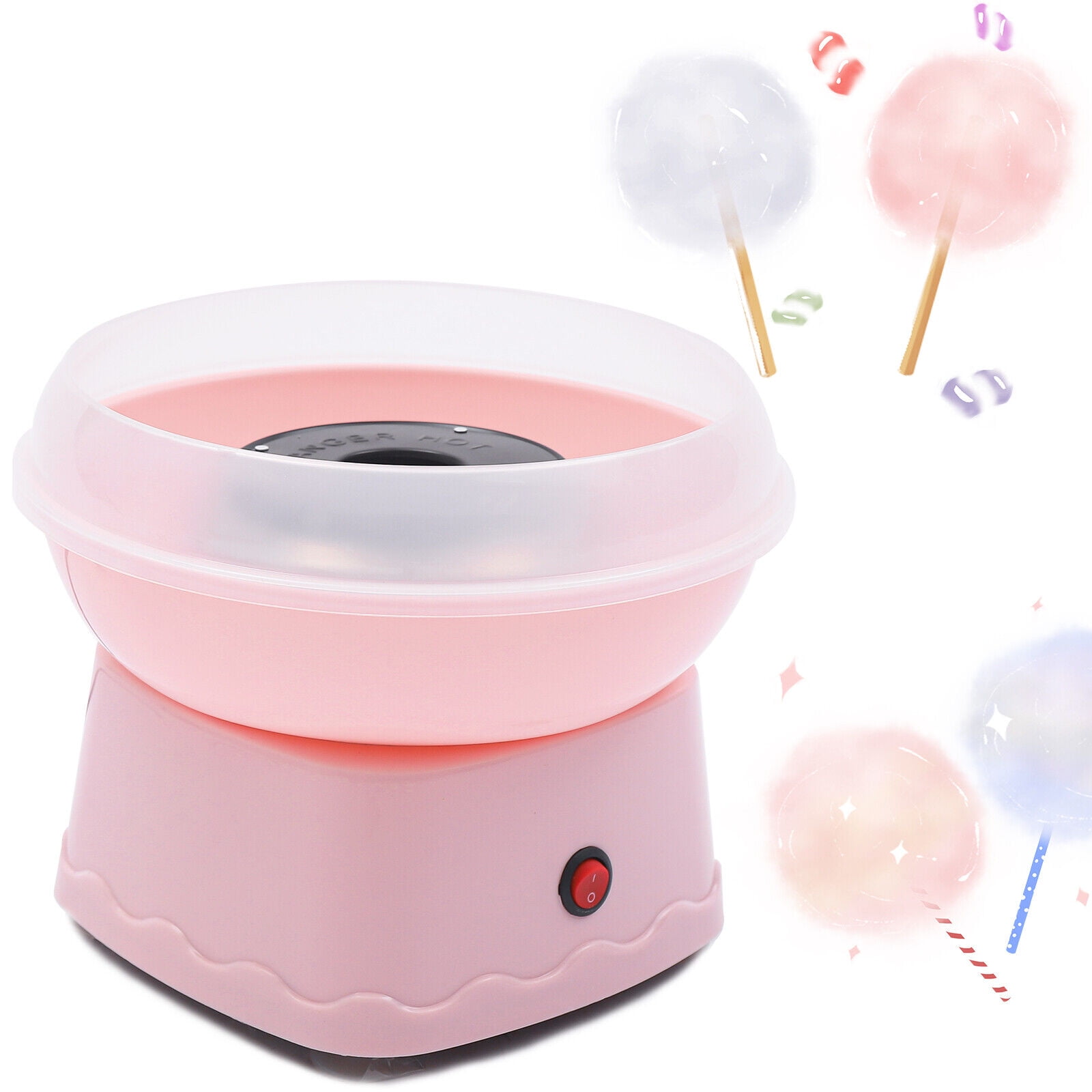 DENEST DIY Electric Cotton Candy Machine Kids Sugar Floss Maker for