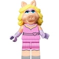 thumbnail image 1 of Serie LEGO Minifigure Muppets: Miss Piggy Minifig con capa púrpura adicional (71033) LEGO LEGO, 1 of 2