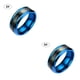 thumbnail image 1 of Minnieouse Anillo de temperatura a prueba de agua Emoción de acero Anillos de humor Pareja inteligente Azul 8 # 2piezas Minnieouse CBP153467, 1 of 6