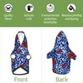 thumbnail image 6 of Bingfone Abstract Colorful Butterflies Dog Clothes Hoodie, Pet Winter Coat,Puppy Sweatshirts For Small Dogs Boy Girl,Suitable For All Breeds-Xx-Large, 6 of 9