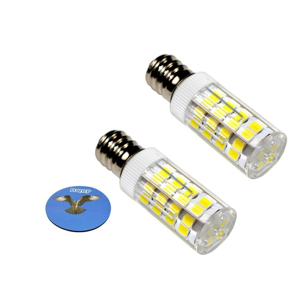 HQRP 2Pack E12 110V LED Light Bulb Cool White for Husqvarna Viking