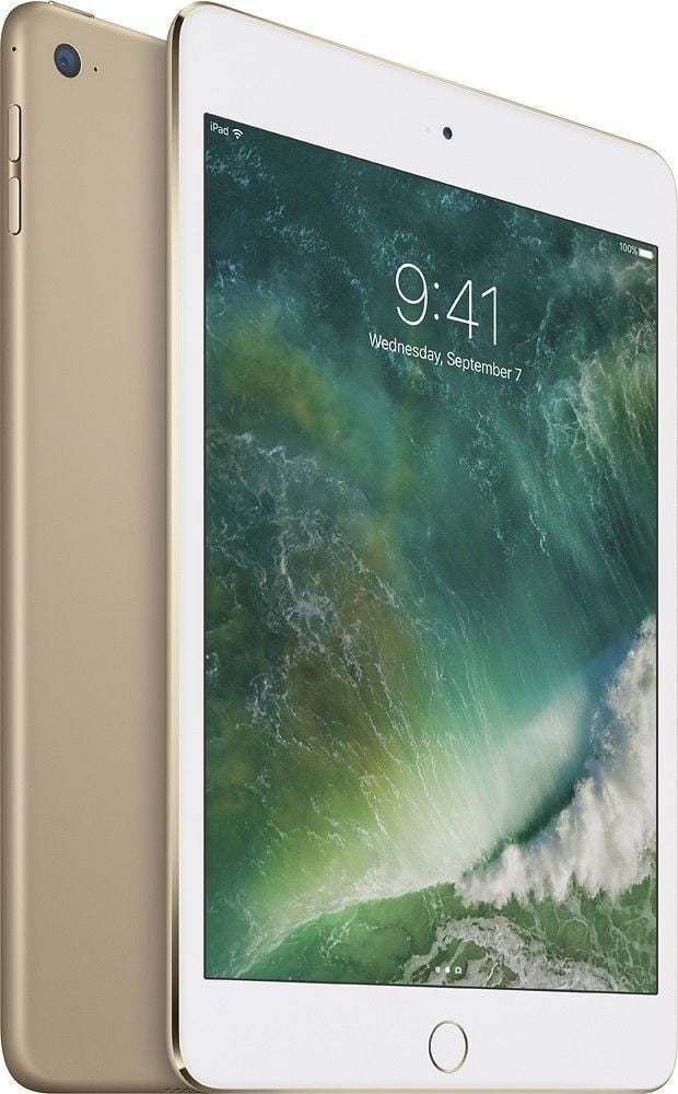 Refurbished Apple iPad Mini 4 64GB Wi-Fi + 4G Cellular (Unlocked) - Gold