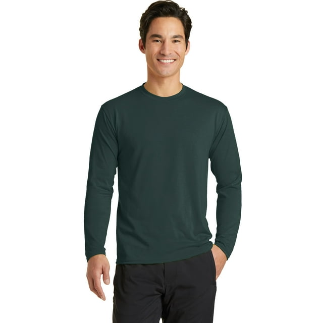 Long Sleeve Essential Blended Performance Tee
