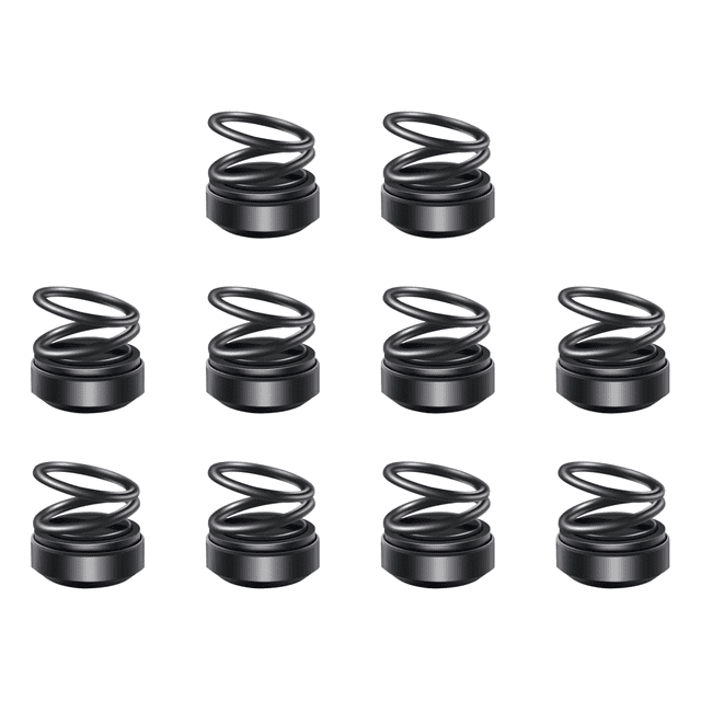 Difusores de aromaterapia con energía solar anillo doble portátil para coche color negro