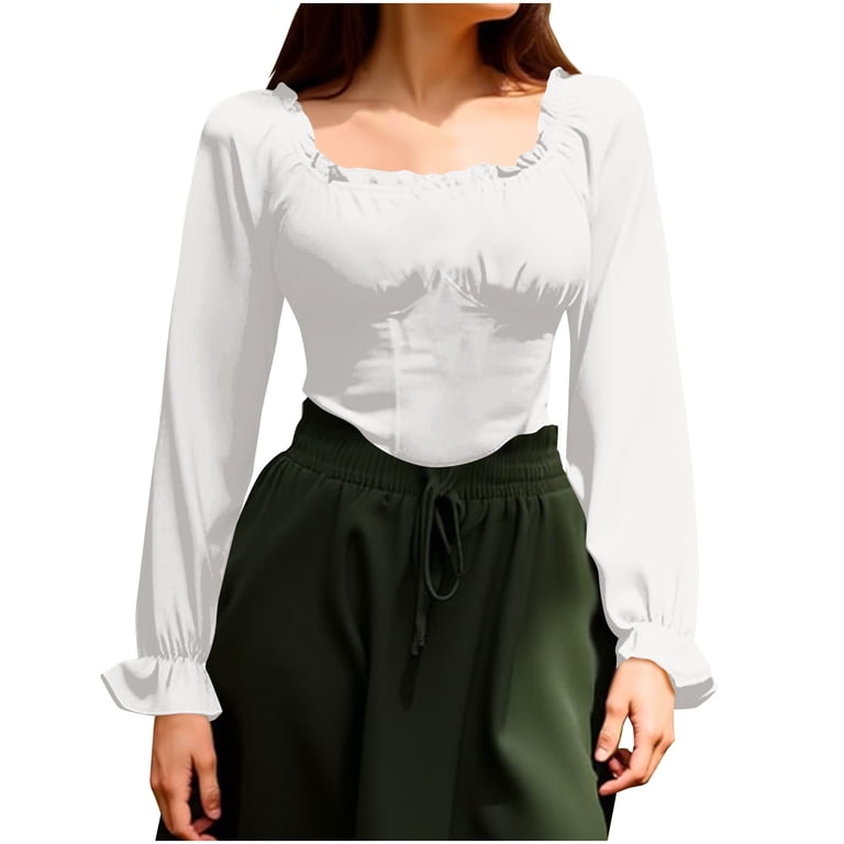 THDHVS Womens Tops Long Sleeve,Shirts for Women,Women's