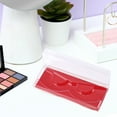 thumbnail image 4 of Unique Bargains 1 Set Durable Rectangular Eyelash Storage Case Red Plastic, 4 of 6
