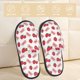 thumbnail image 2 of Balery Strawberry Pantuflas de Casa de Felpa Silenciosas con Diseño Estampado, Zapatillas Cómodas Antideslizantes de Algodón para Interior-Large, 2 of 8