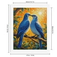 thumbnail image 2 of Paint By Numbers Kit for Adults Beginner - DIY Birds On Branch Vibrant Mosaic Sun Canvas Painting Kits for Adults, Frameless Paint By Number for Adults for Home Wall Decor 16x20 Inch, 2 of 7