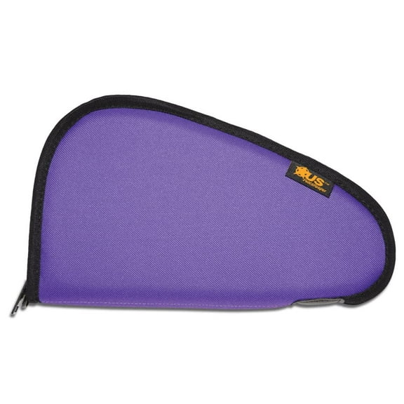 US PeaceKeeper Pistol Case Pistol Case Purple 11" P21411 600 Denier Polyester