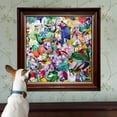 thumbnail image 4 of Eeboo Hummingbirds & Gems 1000 Piece Jigsaw Puzzle w/Artist Playlist, 23"x23", 4 of 6