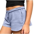 thumbnail image 2 of AnuYalue Women Sweat Shorts Casual Drawstring Low Waisted Athletic Shorts Summer Cute Running Shorts Pajama Shorts, 2 of 6