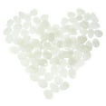 thumbnail image 4 of 100Pcs Luminous Stones Glow in The Dark Garden Pebbles Rocks Fish Tank Decor, 4 of 8