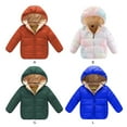 thumbnail image 3 of GYRATEDREAM Boys Girls Winter Thick Jacket Warm Fleece Lining Zipper Hooded Windproof Coat Outwear for 2-7 Years, 3 of 3