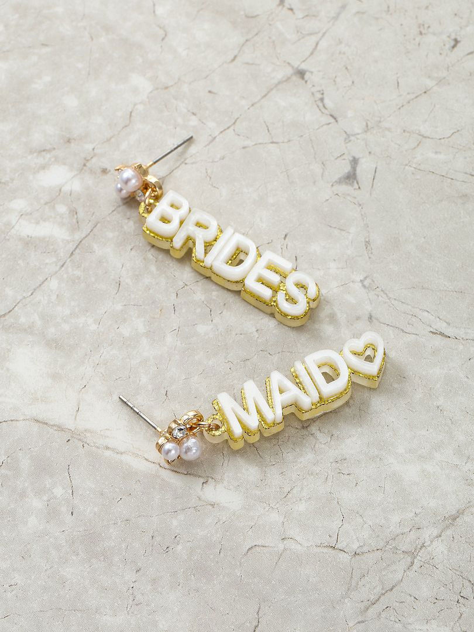 Packed Party Bride's Maid Earring