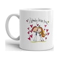 thumbnail image 2 of I bloody love you Novelty Coffee Tea Ceramic Mug Office Work Cup Gift 11oz, 2 of 3