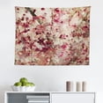 thumbnail image 1 of Antique Tapestry, Vintage Aged Background The Silhouette of Rose Bloom Digital Image, Fabric Wall Hanging Decor for Bedroom Living Room Dorm, 2 Sizes, Orange Mustard Maroon, by Ambesonne, 1 of 1