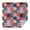 Pioneer Flower Floral-3, variant on Pioneer Flower Floral Print Pattern Square Tablecloth, Waterproof Wipeable Spillproof Washable Table Cover for Home Kitchen Party Decor, 42"x42"