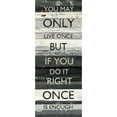 thumbnail image 3 of Schick, Mike 10x18 Black Modern Framed Museum Art Print Titled - Zephyr Quote I, 3 of 5