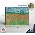 thumbnail image 2 of Van Gogh Wall Art, Poppy Field Canvas Print, Poppy Field, Famous Art Prints, Van Gogh Canvas Wall Art , Ready To Hang for Living Room Home Wall Decor 11x14, 2 of 7