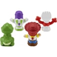 thumbnail image 4 of Little People Toy Story Action Figure Set, Buzz, Jessie, forky, Rex, Ages 1.5-5, 4 of 5