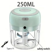 250ml Mini Food Blender Small Mixer Powerful Motor Portable Juicer Baby Food Maker Smoothies Meat Vegetable Grinder Kitchen Appliance