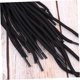 thumbnail image 3 of unbranded 10 Pares De Cordones Para Color Negro De Calidad En Material, 3 of 8