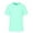 Mint Green, variant on Chiccall Mens Plus Size Short Sleeve Summer Tops Stretch Quick-dry Wicking Crew Neck T Shirts Lightweight Breathable Athletic Tee Blouse
