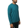 thumbnail image 5 of X RAY JEANS Mens Long Sleeve Crewneck T-Shirt, Teal, 3XL, 5 of 5